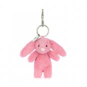 Bashful Bunny Pink Bag Charm JellyCat