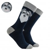 Dvärgschnauzer / schnauzer strumpor 2-pack fluffy 1 Soctopus