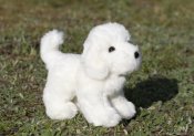 Bichon frisé mjukisdjur