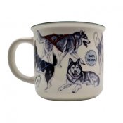 Siberian husky mugg design 1 Animal P