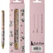 Bichon frisé kulspetspenna ES