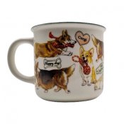Welsh corgi pembroke mugg design 1 Animal P