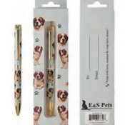 Sankt bernhardshund kulspetspenna ES