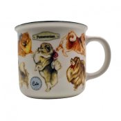 Pomeranian mugg design 1 Animal P