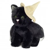 Katt mjukisdjur Halloween Katt 20 cm Teddy Hermann