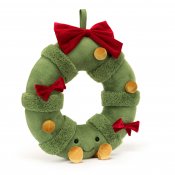 Julkrans mjukisdjur Amuseable Decorated Christmas Wreath Jellycat