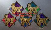 Golden retriever bilmagnet