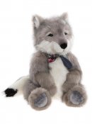 FÖRBESTÄLL! Varg mjukisdjur 47 cm Timberwolf Bearhouse by Charlie Bears