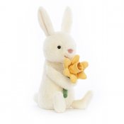 Kanin med påsklilja mjukisdjur Bobbi Bunny with Daffodil JellyCat
