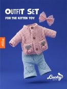 Lucky Kitty kläder Knitted Cherries