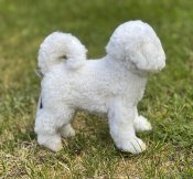 Bichon frisé mjukisdjur 21 cm 7593 Hansa