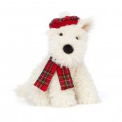 Skotsk terrier mjukisdjur Winter Warmer Munro Scottie Dog Jellycat