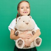 Hamster mjukisdjur 32 cm Orange Toys