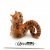 Sjöhäst miniatyr porslinsfigur Dancer Big Belly Seahorse