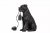 Lampa hund svart/brun Alot