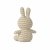 Kanin mjukisdjur Organic Cotton Stripe Cream/Gold 23 cm