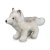 Polarräv mjukisdjur Snow Queen Arctic Fox