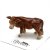 Ko miniatyr porslinsfigur Butter Jersey Cow