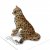 Cheetah miniatyr porslinsfigur Jelanii