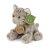 Katt mjukisdjur 14 cm olika färger Rappa x