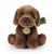 Labrador retriever (brun) mjukisdjur 30 cm Rappa