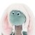 Orm mjukisdjur Micha the Snake 20 cm Orange Toys