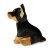 Dobermann mjukisdjur 30 cm Rappa
