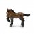 Häst miniatyr porslinsfigur Justin Morgan Colt