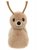 Snigel mjukisdjur 18 cm Saffe Snail oatmeal brown Bear & Me Charlie Bears