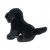 Labrador retriever (svart) mjukisdjur Mini Hattie Soft Black Lab