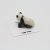 Panda miniatyr porslinsfigur Hua Mei
