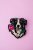 Border collie brosch Malicieuse