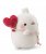 Molang mjukisdjur med hjärtballong 12 cm Nici