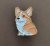 Welsh corgi pembroke emaljpin PP
