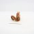 Sjöhäst miniatyr porslinsfigur Dancer Big Belly Seahorse