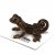 ödla miniatyr porslinsfigur Whip Curly Tailed Lizard