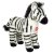 Zebra mjukisdjur 25 cm Teddy Hermann