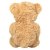 Nallebjörn mjukisdjur med hjärta beige 20 cm Teddy Hermann