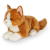 Katt mjukisdjur röd 20 cm Teddy Hermann
