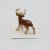 Rådjur miniatyr porslinsfigur Buck Deer