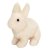 Kanin mjukisdjur 20 cm sittande beige Teddy Hermann