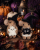 Mus mjukisdjur Halloween med spöke 11 cm Teddy Hermann