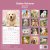 Golden retriever väggkalender 2027