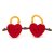 Hänglås mjukisdjur Amuseables Val & Tina Love Locks Jellycat