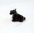 Skotsk terrier miniatyr porslinsfigur Fala