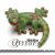 ödla miniatyr porslinsfigur Gold Dust Day Gecko