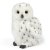 Snöuggla mjukisdjur Snowy Owl Medium Living Nature