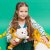 Katt mjukisdjur Milo&Millie 35 cm vit