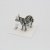 Zebra miniatyr porslinsfigur Flicker