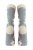 Bichon frisé strumpor 1-pack ES